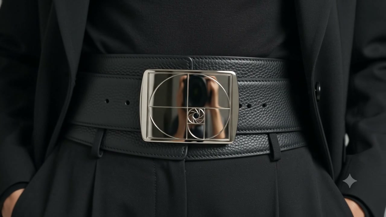 The Cincture buckle — photoreal concept render