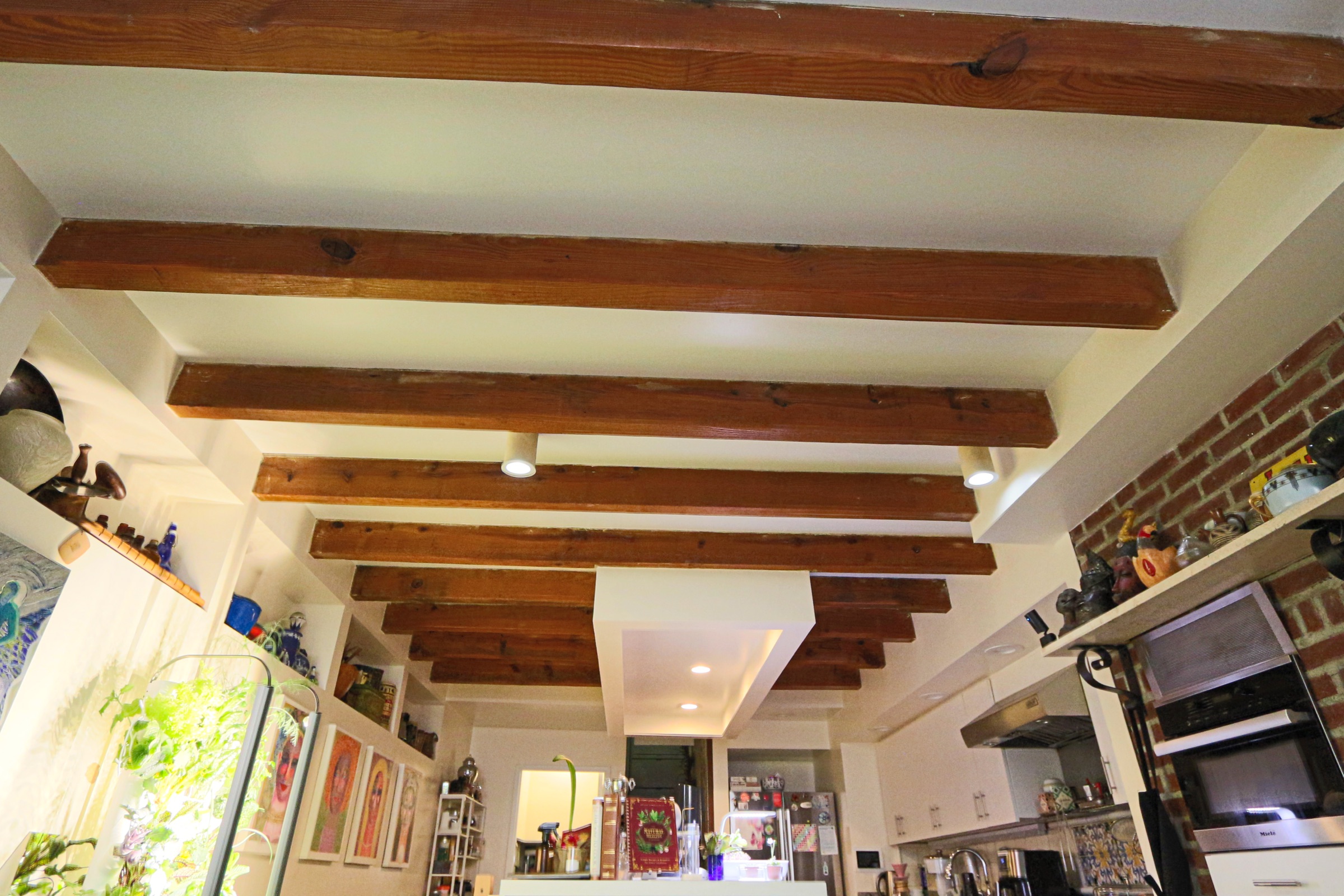 Beams in Sprout Kitchen